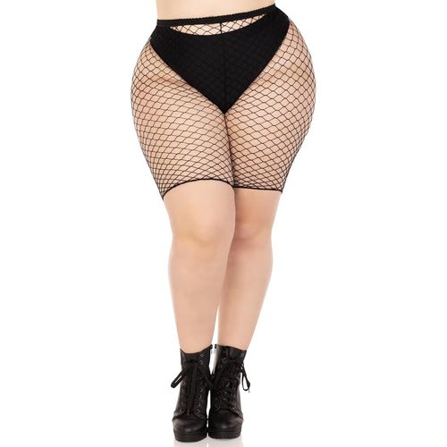 Asas-Industrial Fishnet Biker Shorts Short De Cycliste Grosse Résille Femme(Lot De 1)