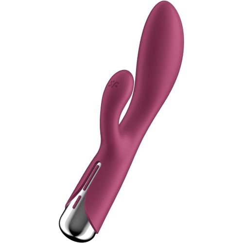 Asas-Vibromasseur Spinning Rabbit 1 | Rotation Pour Le Point G Et Le Clitoris | Sextoy En Silicone Pour Femme | Stimulation Rotative | 12 Programmes De Vibration Et 5 De Rotation | Baie