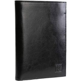 asas-Portefeuille Cuir Noir-Portefeuille Homme-15X11 Tk01 Pack Cadeau Parfait Pour Noël. Une Fête. Un Anniversaire(Noir Pack)