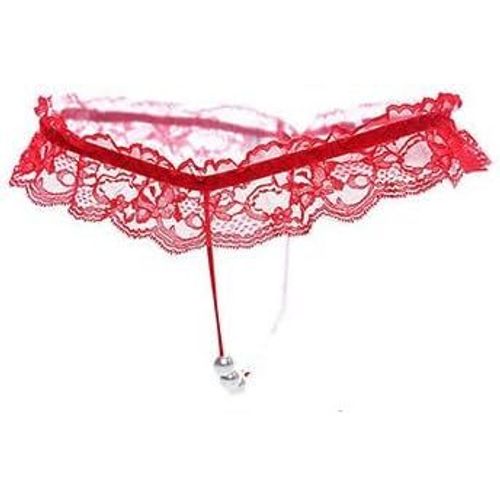 Asas-Culotte Sexy En Dentelle Perlée Pour Femme-Cadeau-Taille Unique-Sous-Vêtements-Babydolls G-Strings