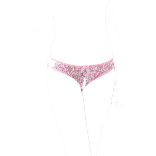 Asas-Lingerie Pour Femme,Sexy,Sous-Vêtements En Dentelle,Culotte String Mignon,Idéale Comme Cadeau Pour Une Amie-Rose-Large