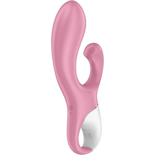 Asas-Vibromasseur Lapin,'air Pump Bunny 2',20 Cm,Matériau Doux Pour La Peau,Rechargeable,Hampe Gonflable