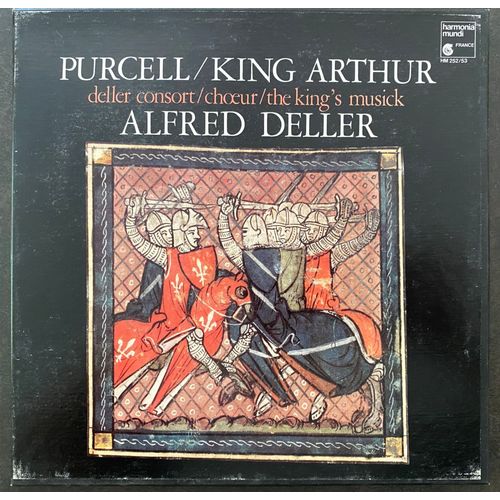 Coffret De 2 Vinyles Stéréo 33 Tours - King Arthur - Purcell