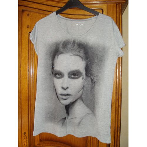 Tee Shirt Femme Taille L "Best Mountain"
