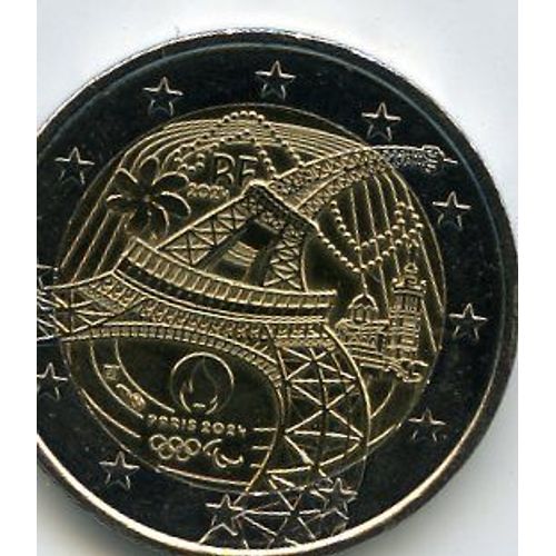 France 2 Euros 2024 Commémorative Tour Eiffel J O