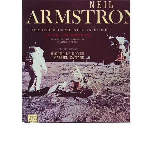 Premier Homme Sur La Lune ( Livre Disque )