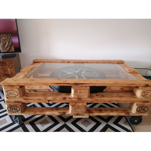 Table Basse Style Industriel