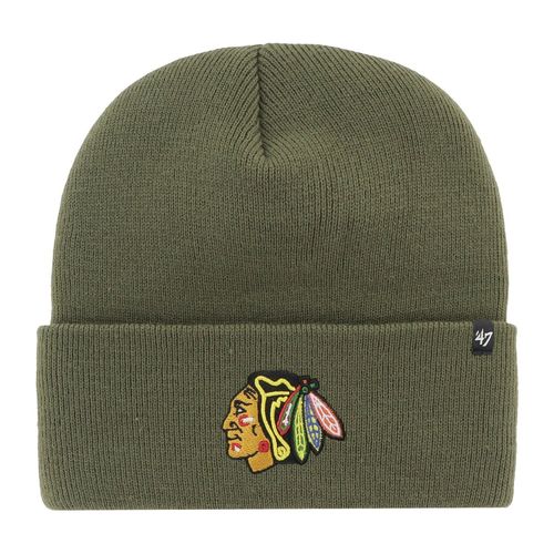 47 Brand Knit Bonnet Haymaker Chicago Blackhawks Sandalwood