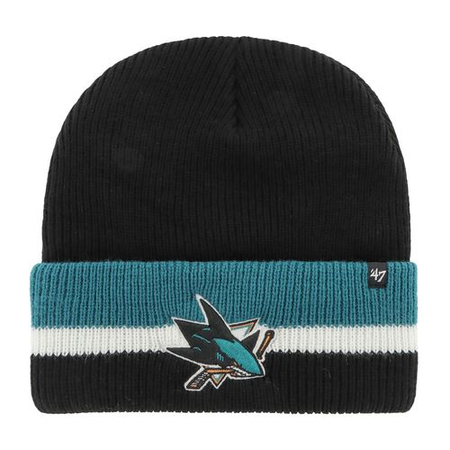47 Brand Knit Bonnet - Split Cuff San Jose Sharks