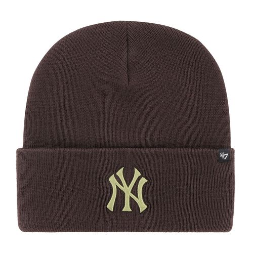 47 Brand Knit Bonnet - Haymaker New York Yankees Brun