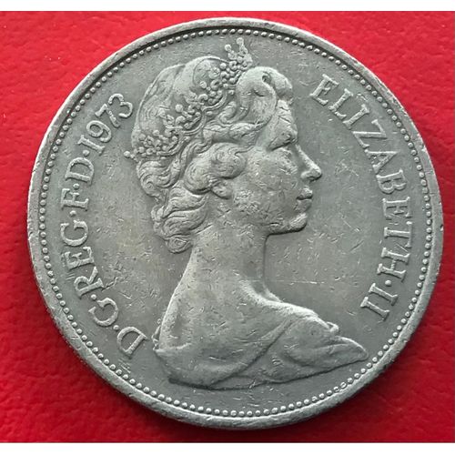 10 New Pence - Elizabeth I I  - 1973 - Royaume Uni