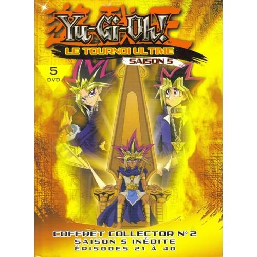 Yu-Gi-Oh!  Coffret Collector N°2 Saison 5 - Le Tournoi Ultime - Episodes 21 À 40