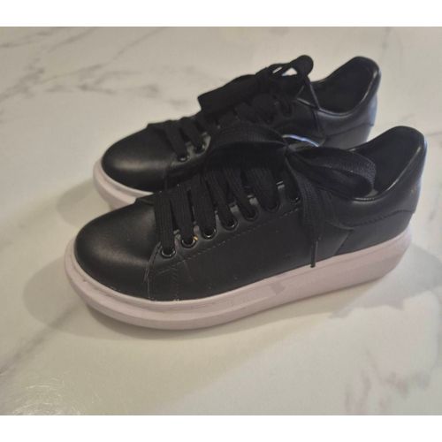 Sneakers Alexander Mcqueen Noires Taille 38 Basket Oversize