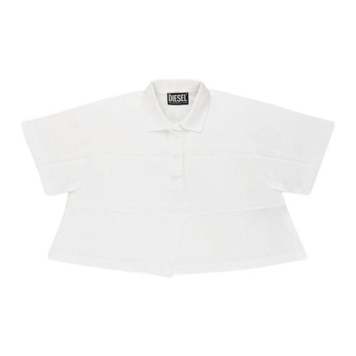 Diesel - Kids > Tops > T-Shirts - White