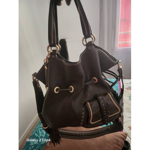 SAC LANCEL MARRON PREMIER FLIRT