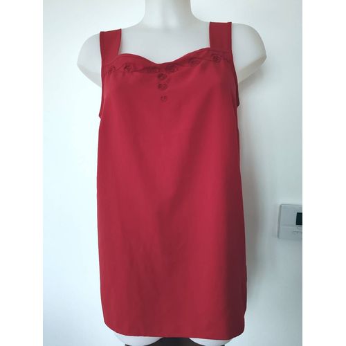 Christine Laure Débardeur Rouge Taille 40
