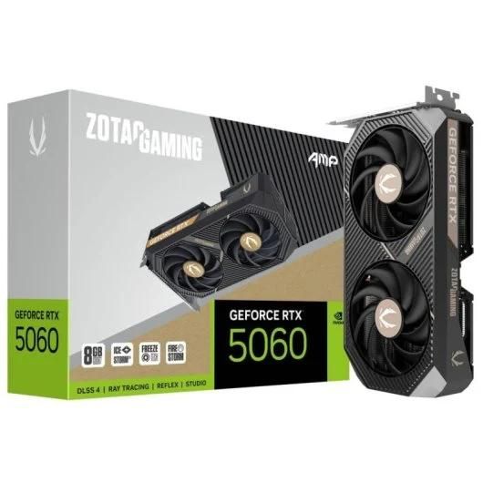 ZOTAC GAMING GeForce RTX 5060 AMP - Carte graphique - GeForce RTX 5...