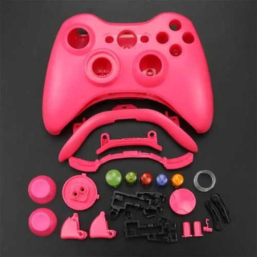 Boîtier Complet Pour Manette De Jeu Sans Fil Xbox 360, Pièces De Rechange-Pink