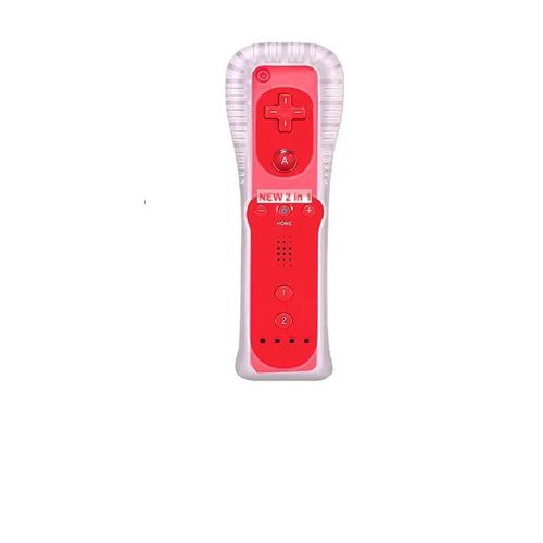 Ensemble de contrôleur Dahchuck, Motion Plus, télécommande Wii, manette de jeu pour le contrôle des jeux Nintendo Wii, 1 paire-2 in1 straight handl