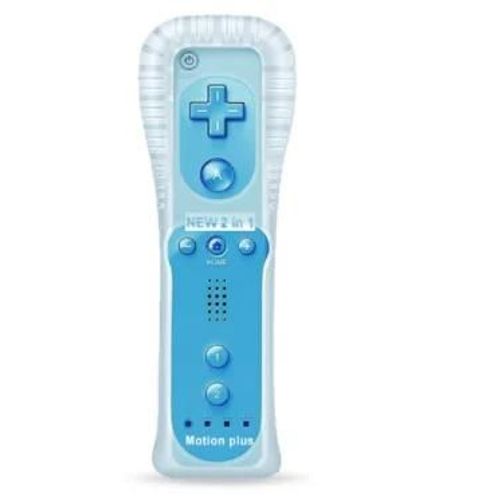 Ensemble de contrôleur Dahchuck, Motion Plus, télécommande Wii, manette de jeu pour le contrôle des jeux Nintendo Wii, 1 paire-2 in1 straight handl