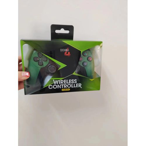 Manette De Jeu Sans Fil Adaptée À La Console De Commande Ps4 V2, Adaptée À La Playstation 4, Joystick De Jeu À Distance, Enseigne Led-Cangling Green Box