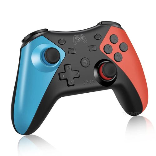 Manette Bluetooth Sans Fil Pour Nintendo Switch Pro, Manette De Jeu Compatible Avec Switch Pro, Oled, Lite, Pc, Android-Bk
