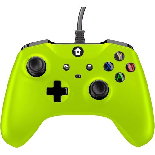 Manette De Jeu Filaire Avec Touristo-Vibration, Manette De Jeu, Manette De Jeu, Compatible Avec Ps3, Switch, Windows 11, 10, 8/7 Pc, Ordinateur Portable, Création Tv, 2m-Yellow