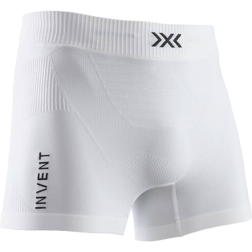X-Bionic - Invent 4.0 Lt Boxer Shorts - Sous-Vêtement Synthétique Taille S, Gris/Blanc