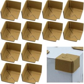 lbgwp60-Coin Protecteurs Transporter Protège D'Angle-Coins Protection En Carton Avec Boucle Pour Art Cadre Photo Cartons Emballage Cadres Pack Expédition Déménagement, 20 Pièces