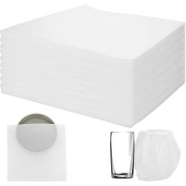 lbgwp60-200 Pcs Feuilles Mousse Papier Bulle Déménagement Carton Pour Vaisselle, Mousse Demenagement Cartons, Papier Bulle Déménagement, Feuilles De Mousse Pour Déménagement(30Cm/12 X 12"")
