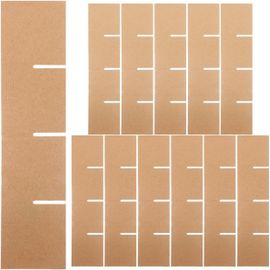 lbgwp60-Lot De 12 Boîtes D'Emballage En Carton Avec Séparateurs Pour Déménagement En Toute Sécurité ¿ Pour La Verrerie ¿ Articles De Cuisine Et Organisation De La Maison Boîtes De Déménagement Idéale