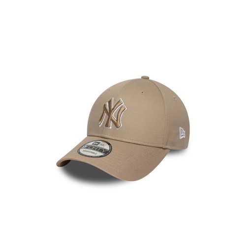 New Era - Casquette Adjustable New York Yankees Mlb Outline Beige - Beige