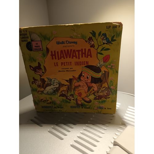 Disque 45t : Hiawatha Le Petit Indien
