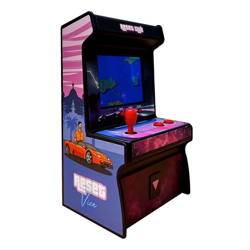 Mini Borne Arcade Retro - 200 Jeux Intégrés - Console De Jeu Classi...