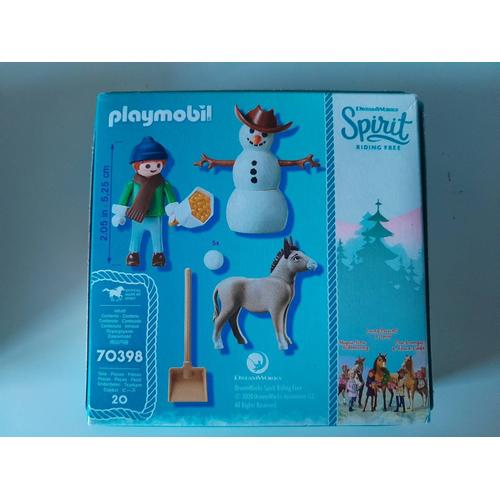 70398 - Playmobil Spirit - La Mèche et Monsieur Carotte en hiver Playmobil  : King Jouet, Playmobil Playmobil - Jeux d'imitation & Mondes imaginaires
