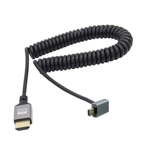 BAERTMY-Câble D'Extension Uhd 4K Micro Hdmi Mâle Vers Hdmi Mâle 18Gbps High Speed 2.0 Supportant 4K@60Hz,1080P,Arc,3D,Extensible Jusqu'À 1.5M/5Ft (Down)