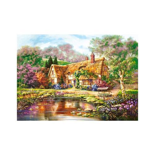 Puzzle Castorland - Copie De Twilight At Woodgreen Pond, 3000 Pièces