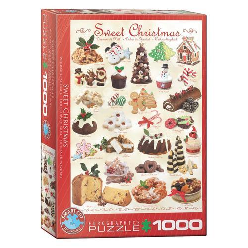 Puzzle Eurographics - Weihnachtseinladung, 1000 Pièces