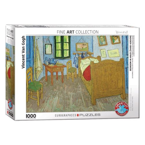 Puzzle Eurographics - Vincent Van Gogh : La Chambre De Van Gogh, 1000 Pièces