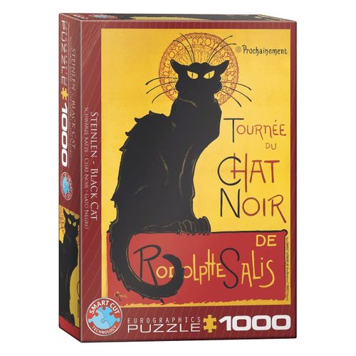 Puzzle Eurographics - Tournée Du Chat Noir, 1000 Pièces