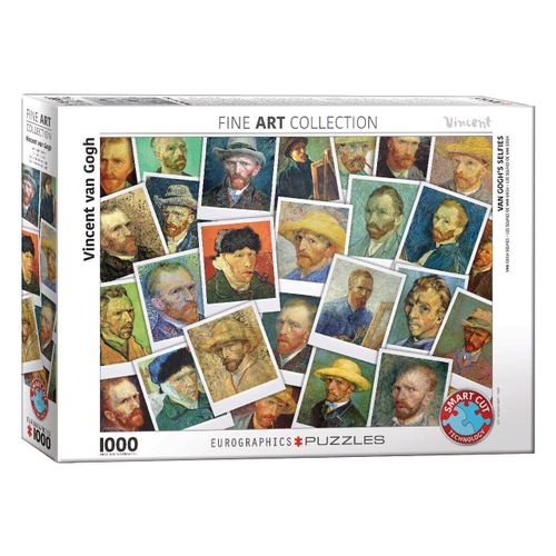 Puzzle Eurographics - Vincent Van Gogh : Selfies, 1000 Pièces