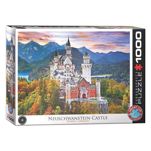 Puzzle Eurographics - Neuschwanstein, Allemagne, 1000 Pièces