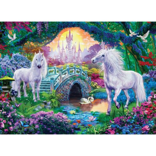 Puzzle Eurographics - Licorne Féerique, 500 Pièces Xxl