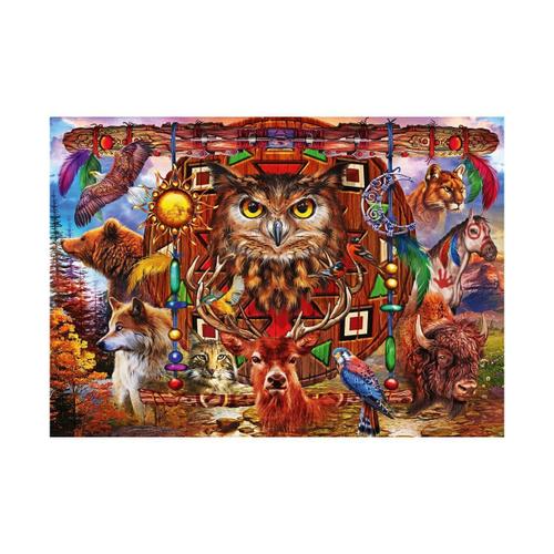 Puzzle Bluebird - Marchetti Ciro : Animal Totem, 4000 Pièces