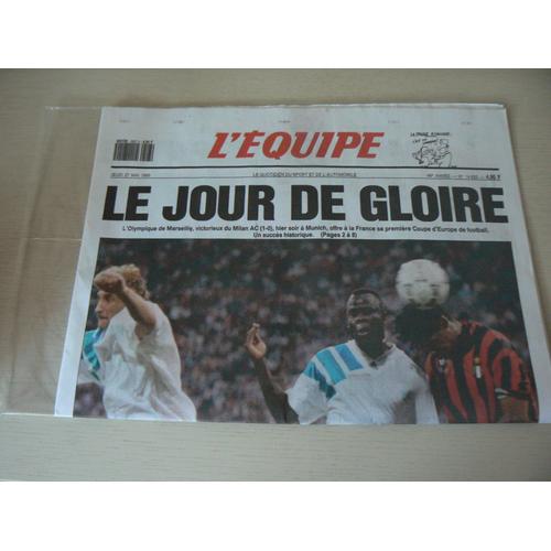 Réédition Journal L'équipe "Le Jour De Gloire"