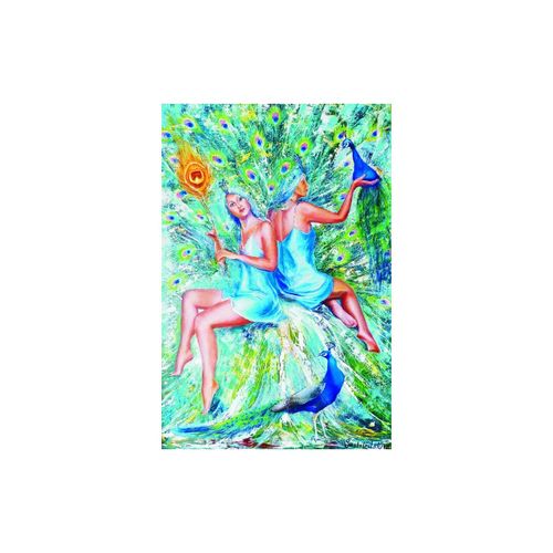 Puzzle Puzzle Or - Paons, 1000 Pièces
