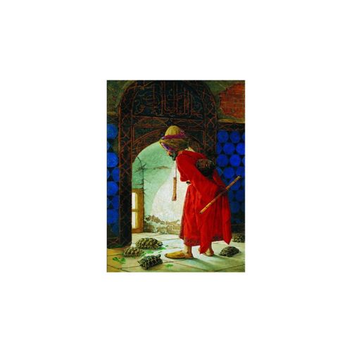 Puzzle Puzzle Or - Osman Hamdi Bey : Le Dresseur De Tortues, 1000 Pièces