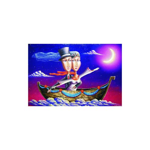 Puzzle Puzzle Doré - Voyage De Mariage, 1000 Pièces