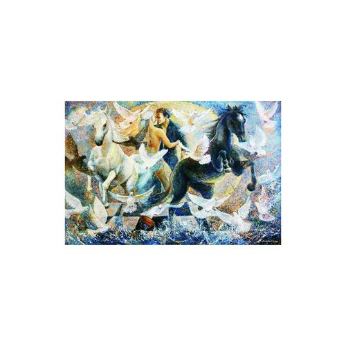 Puzzle Gold Puzzle - Dans Le Cycle Des Sentiments Naturels, 2000 Pièces