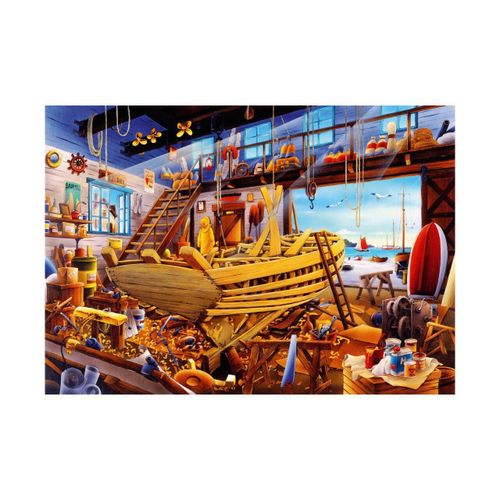 Puzzle Bluebird - Chantier Naval, 1000 Pièces